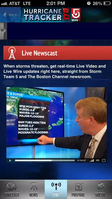 Play Hurricane Tracker WCVB Boston