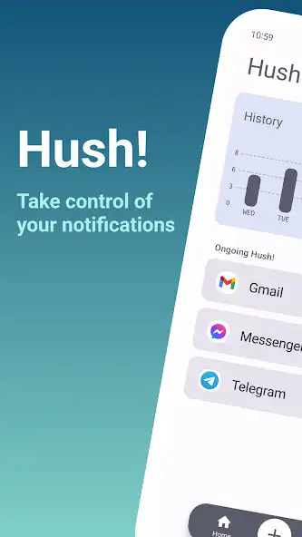 Play Hush! - Mute annoying apps  and enjoy Hush! - Mute annoying apps with UptoPlay