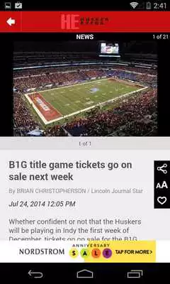 Play Husker Extra
