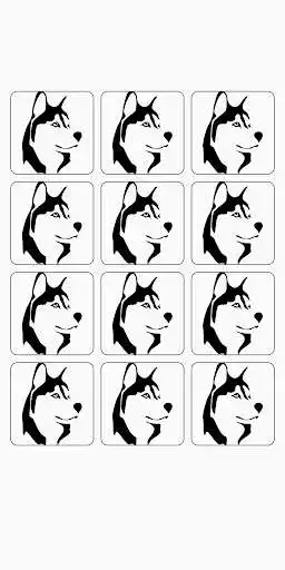Play Husky Memory Spiel as an online game Husky Memory Spiel with UptoPlay