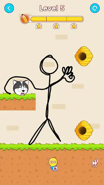 Play Husky Rescue: Save Dog Puzzle as an online game Husky Rescue: Save Dog Puzzle with UptoPlay