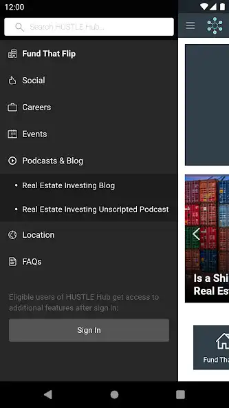 Play HUSTLE Hub: Connect with FTF as an online game HUSTLE Hub: Connect with FTF with UptoPlay
