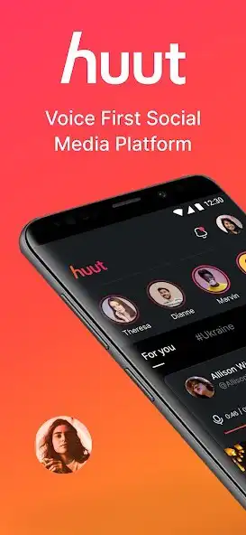 Play Huut- Voice First Social Media  and enjoy Huut- Voice First Social Media with UptoPlay
