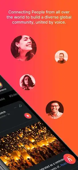 Play Huut- Voice First Social Media as an online game Huut- Voice First Social Media with UptoPlay