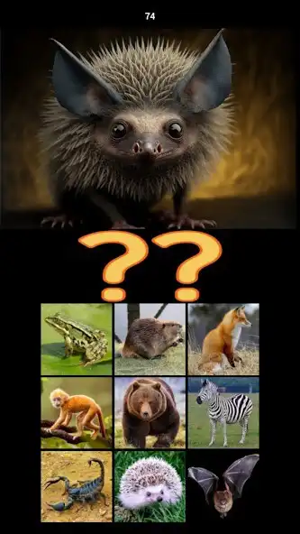 Play Hybrid Animals Crazy Lab Quiz as an online game Hybrid Animals Crazy Lab Quiz with UptoPlay