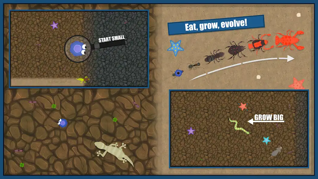 Play Hybrid Animals Spore Evolution  and enjoy Hybrid Animals Spore Evolution with UptoPlay