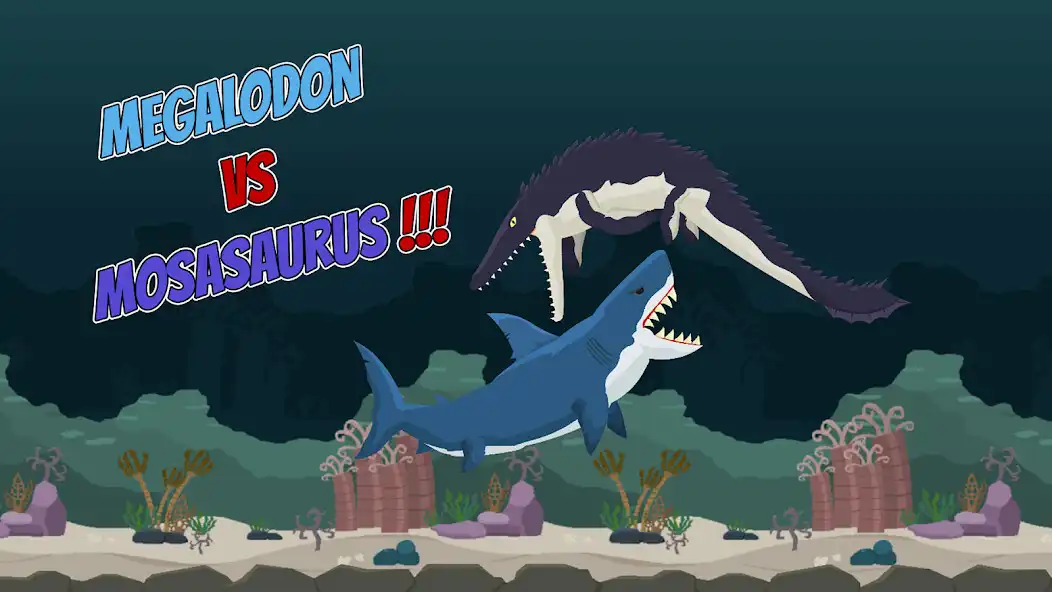Play Hybrid Arena: Megalodon v Mosa  and enjoy Hybrid Arena: Megalodon v Mosa with UptoPlay