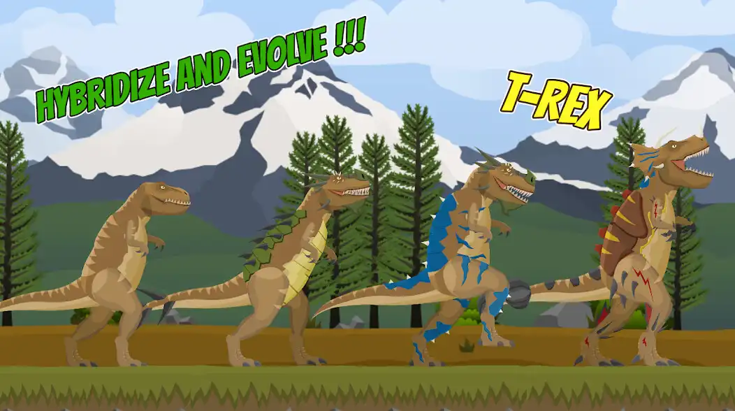 Play Hybrid Arena: T-Rex vs Spino as an online game Hybrid Arena: T-Rex vs Spino with UptoPlay