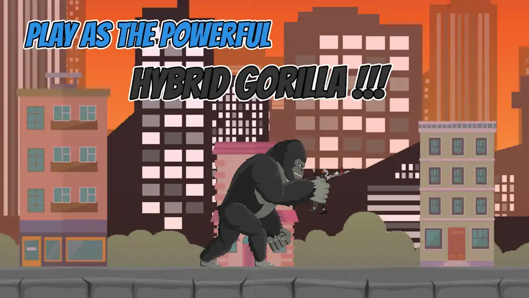 Play Hybrid Gorilla: Urban Rampage  and enjoy Hybrid Gorilla: Urban Rampage with UptoPlay
