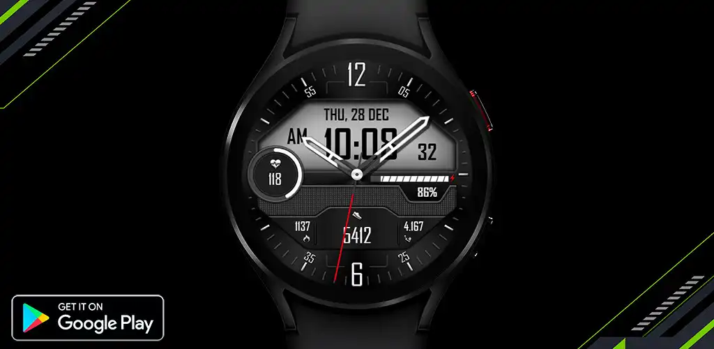 Play Hybrid GRUTUMI WN05 Watch face  and enjoy Hybrid GRUTUMI WN05 Watch face with UptoPlay
