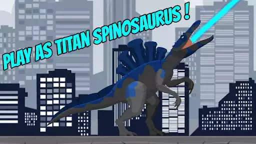 Play Hybrid Titan Spino: Urban Rampage  and enjoy Hybrid Titan Spino: Urban Rampage with UptoPlay