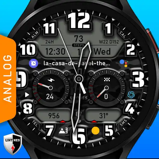 Play Hybrid Watch Face 016 APK