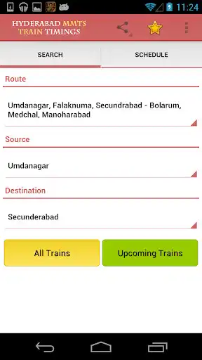 Play Hyderabad MMTS Train Timings as an online game Hyderabad MMTS Train Timings with UptoPlay