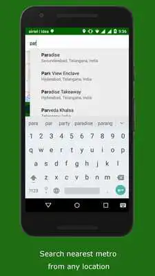 Play Hyderabad Simple Metro App, No ads (Telugu, Hindi)