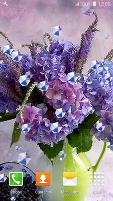 Play Hydrangea Live Wallpapers