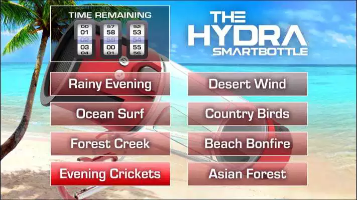 Play Hydra Smartbottle: Night Timer Play Hydra Smartbottle: Night Timer