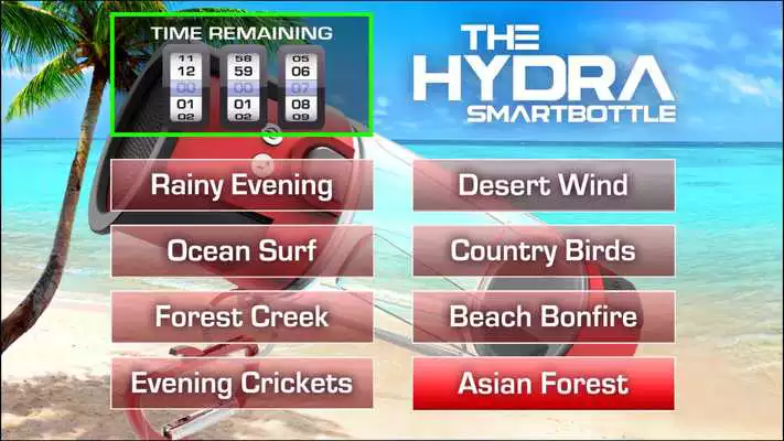 Play Hydra Smartbottle: Night Timer Play Hydra Smartbottle: Night Timer