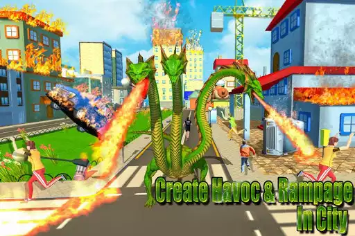 Play Hydra Snake City Attack as an online game Hydra Snake City Attack with UptoPlay
