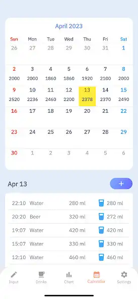 Play Hydration Tracker as an online game Hydration Tracker with UptoPlay
