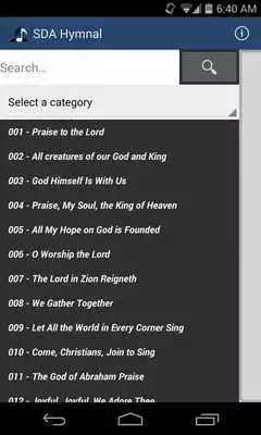 Play Hymnal SDA Mobile Play Hymnal SDA Mobile