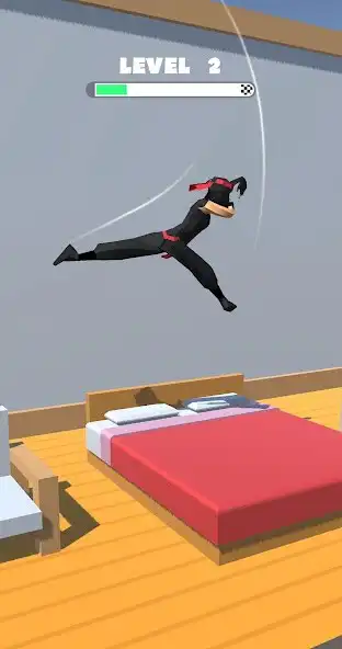 Play Hyper Jump Ninja as an online game Hyper Jump Ninja with UptoPlay