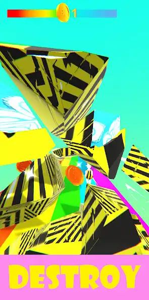 Play Hyper runner on the rainbow  and enjoy Hyper runner on the rainbow with UptoPlay