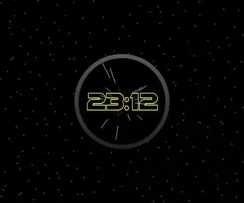 Play Hyperspace Stars Watch Face as an online game Hyperspace Stars Watch Face with UptoPlay