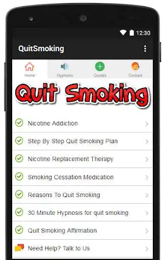 Play Hypnosis for Quit Smoking as an online game Hypnosis for Quit Smoking with UptoPlay