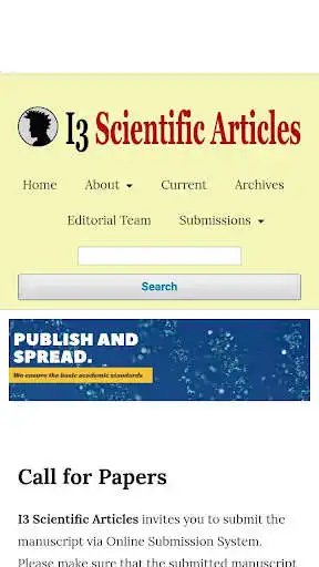 Play I3 Scientific Articles  and enjoy I3 Scientific Articles with UptoPlay
