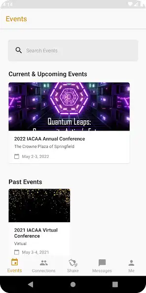Play IACAA Events as an online game IACAA Events with UptoPlay