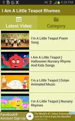 Play I Am A Little Teapot Rhymes