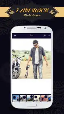 Play I Am Back Photo Frame