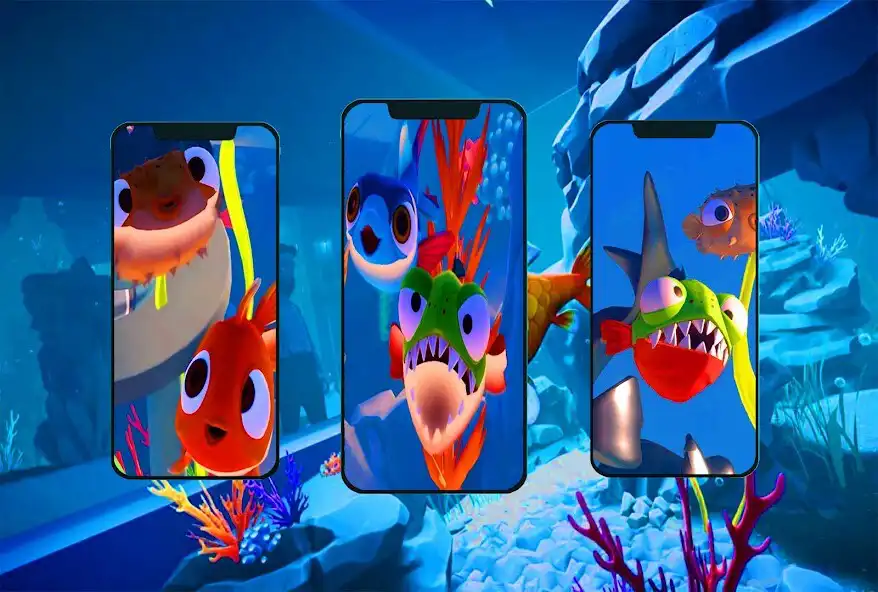 Play I Am Fish Wallpaper as an online game I Am Fish Wallpaper with UptoPlay