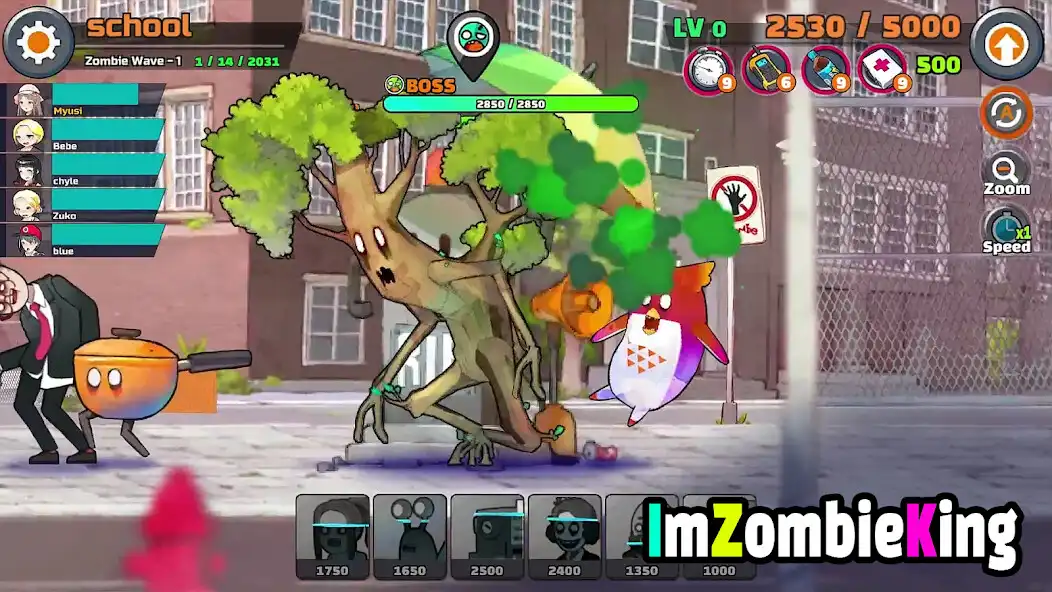 Play IamZombieKing as an online game IamZombieKing with UptoPlay