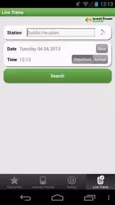 Play Iarnrod Eireann Irish Rail App