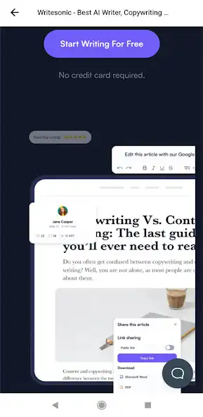 Play IA writer - ai text generation as an online game IA writer - ai text generation with UptoPlay
