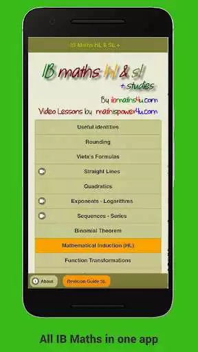 IB Maths HL & SL online game with UptoPlay