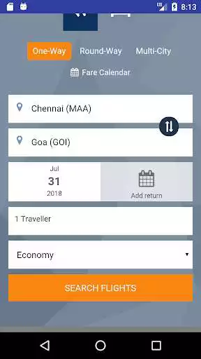 Play iBookMyTrips as an online game iBookMyTrips with UptoPlay