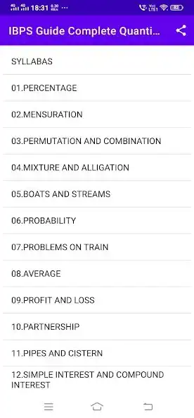 Play IBPS Quantitative Aptitude  and enjoy IBPS Quantitative Aptitude with UptoPlay
