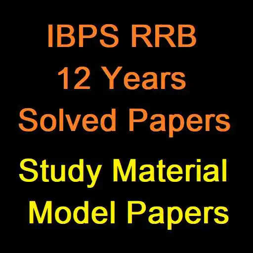 Play IBPS RRB 12 Years Solved Paper With Study Material APK