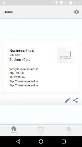 Play iBusinessCard as an online game iBusinessCard with UptoPlay