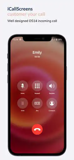 Play iCall OS15 - Color Phone Flash  and enjoy iCall OS15 - Color Phone Flash with UptoPlay