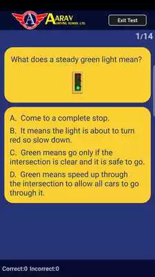 Play ICBC Knowledge Test by AARAV Driving School, BC