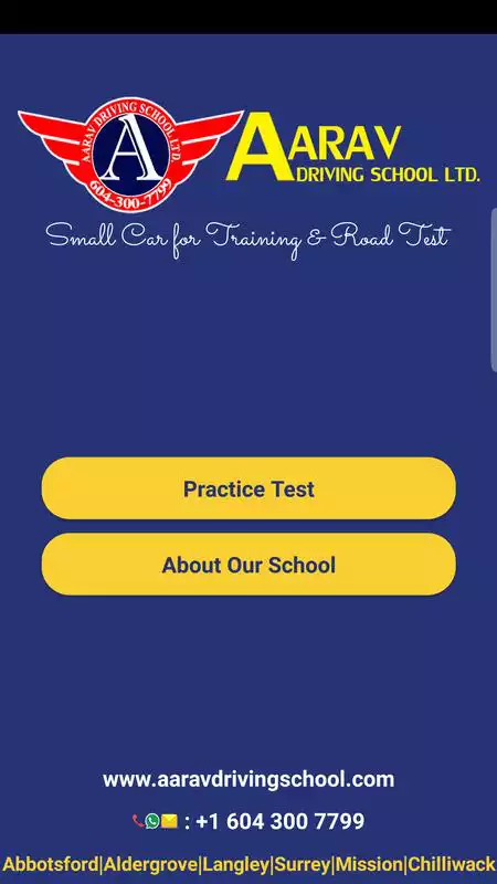 Play ICBC Knowledge Test by AARAV Driving School, BC