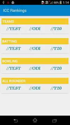 Play ICC Cricket Rankings