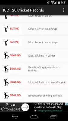 Play ICC T20 Cricket Records Play ICC T20 Cricket Records