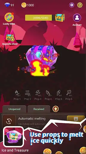 Play Ice And Treasure as an online game Ice And Treasure with UptoPlay