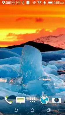 Play Iceberg HD Live Wallpaper