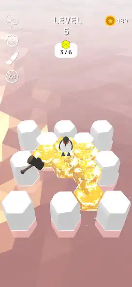 Play Ice Block Puzzle as an online game Ice Block Puzzle with UptoPlay