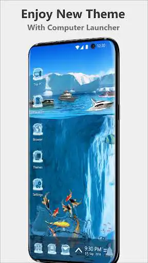 Play Ice Blue Theme For S10  and enjoy Ice Blue Theme For S10 with UptoPlay